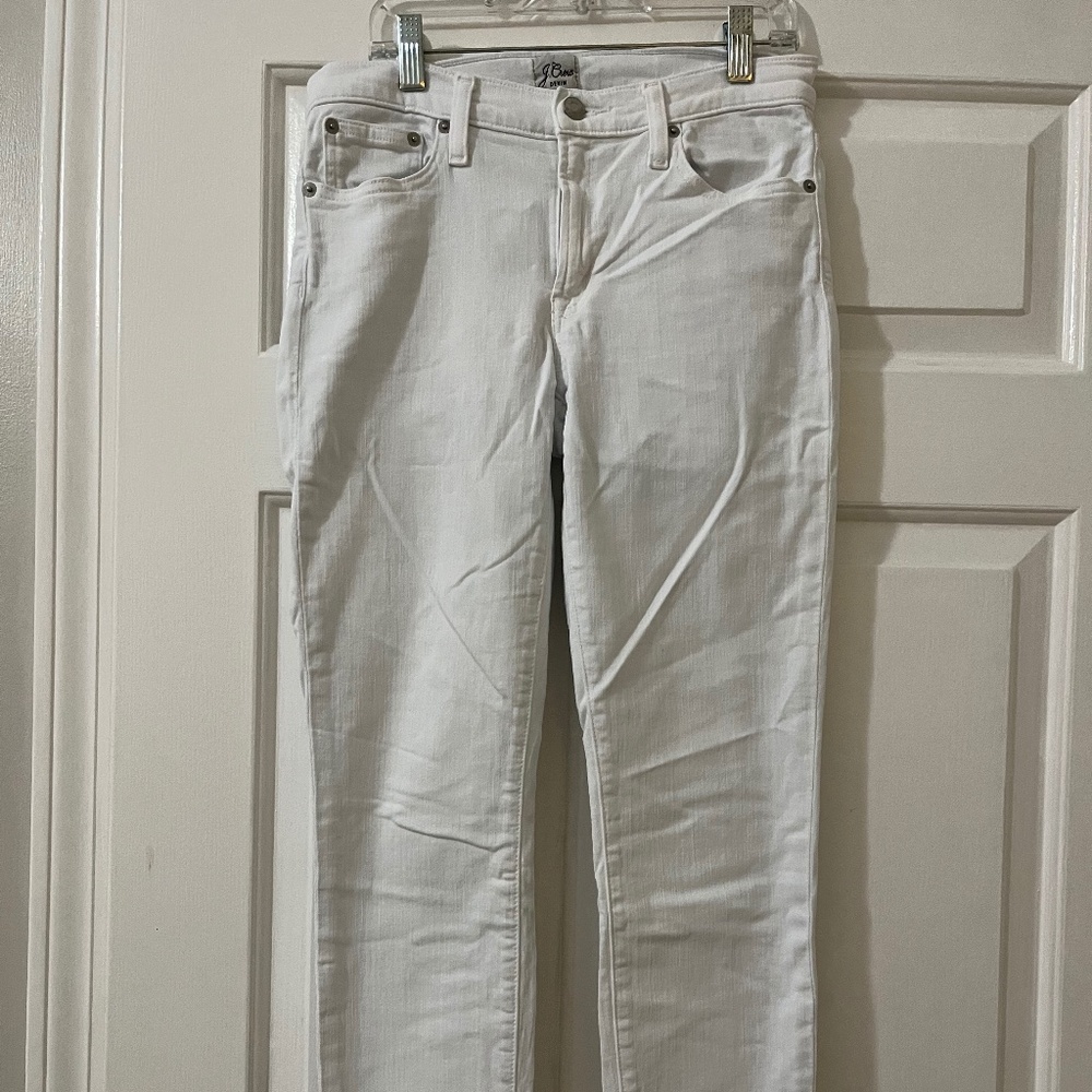 J. Crew white jeans